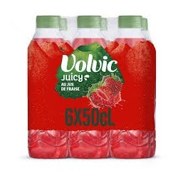 VOLVIC Juicy eau aromatisée à la fraise