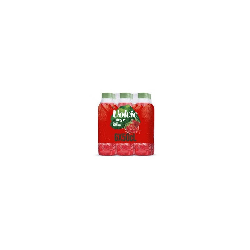 VOLVIC Juicy eau aromatisée à la fraise